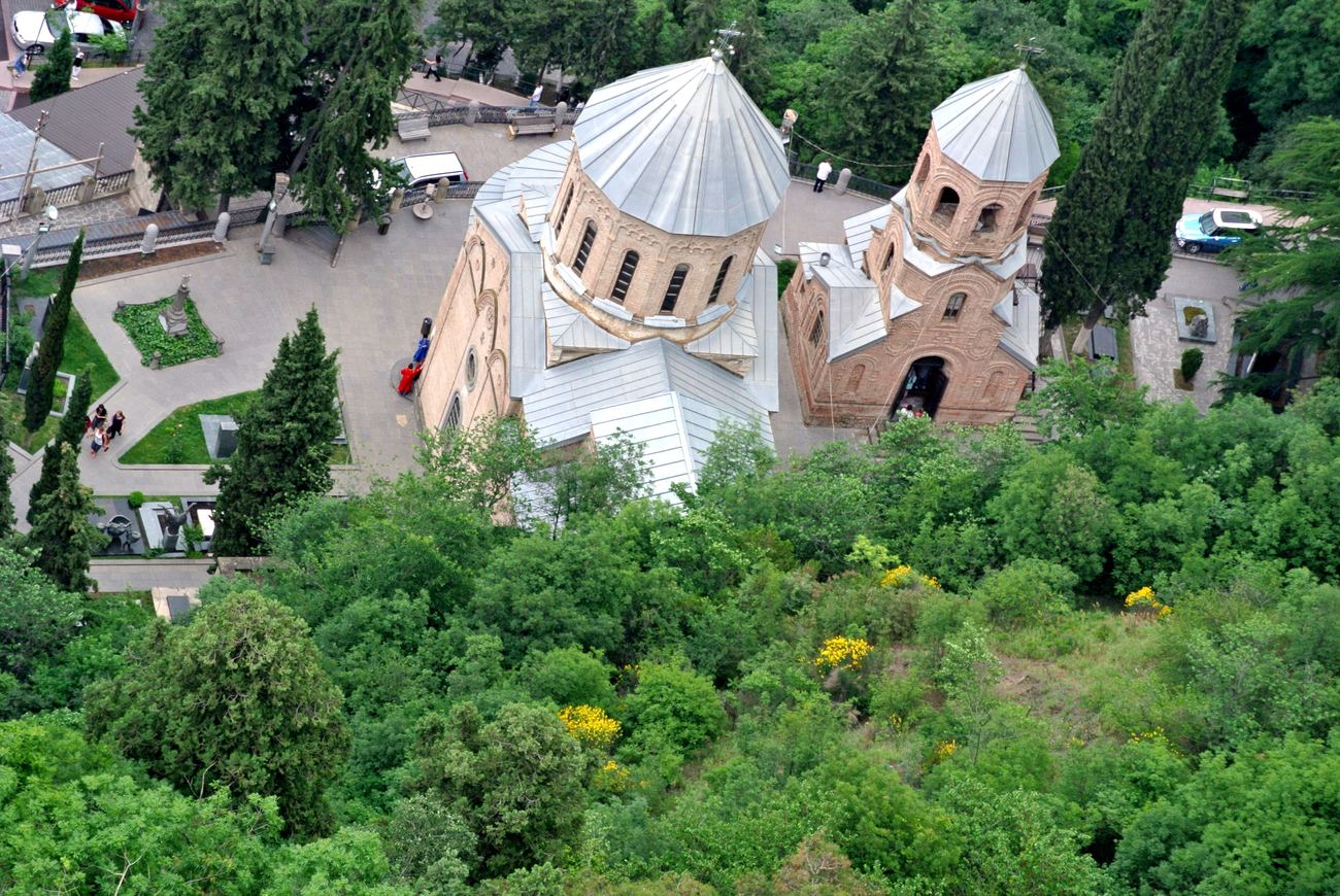 თბილისის პანორამა მთაწმინდიდან